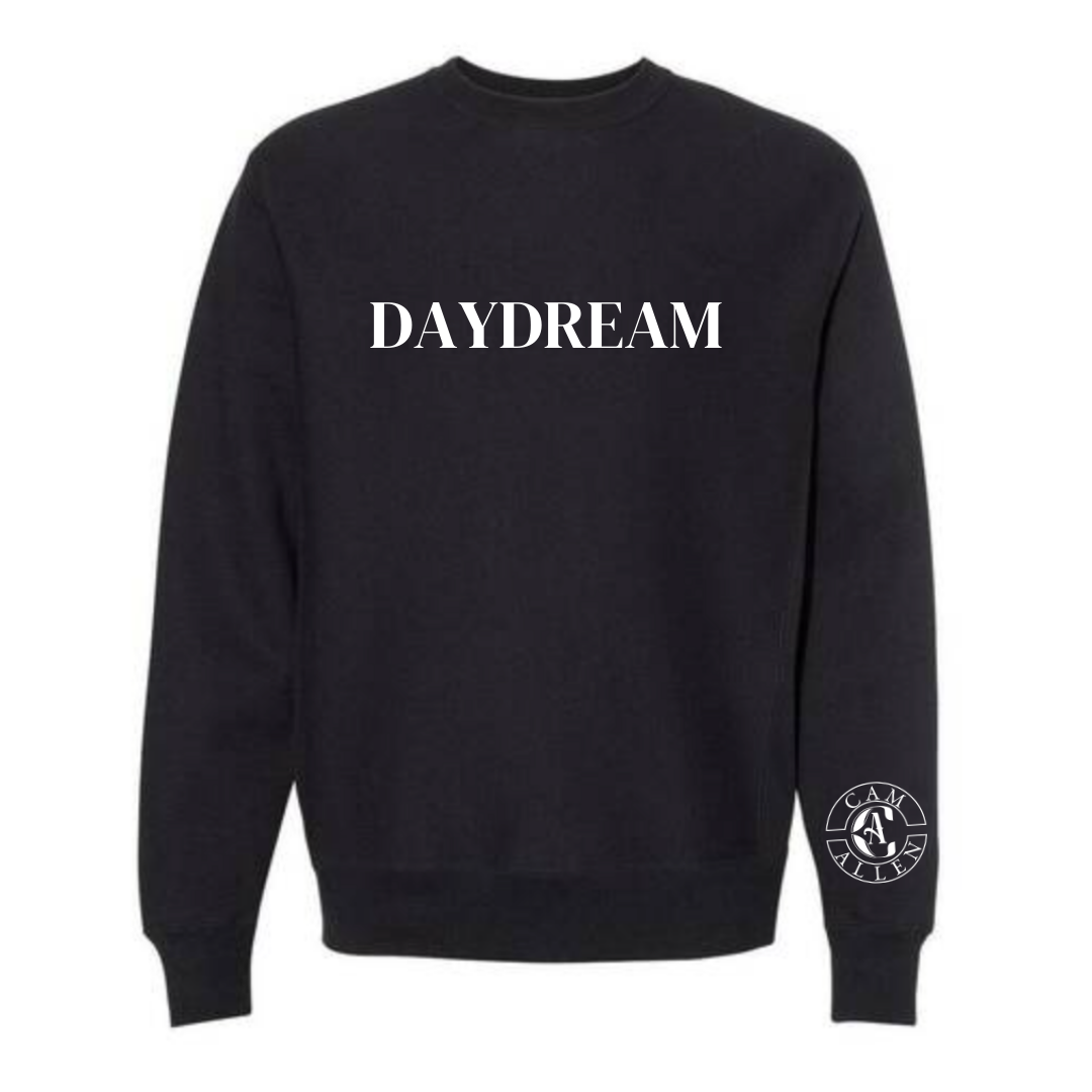 "Daydream" Crewneck - Black