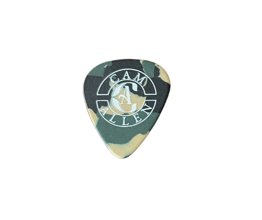 Cam Allen Guitar Pick - Camo