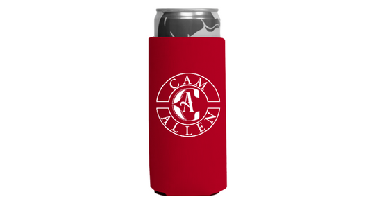 Slim Can Koozie - Red